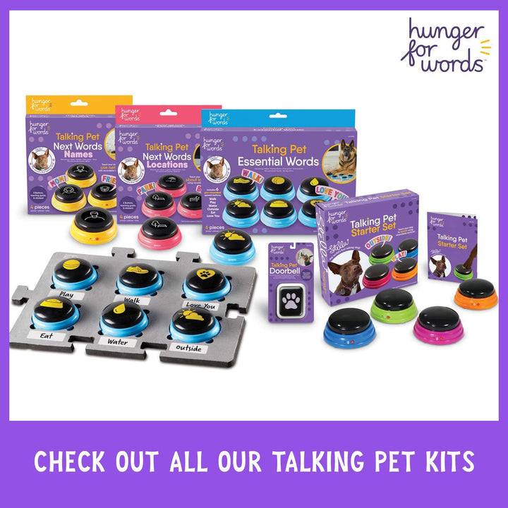 Hunger For Words Talking Pet Doorbell