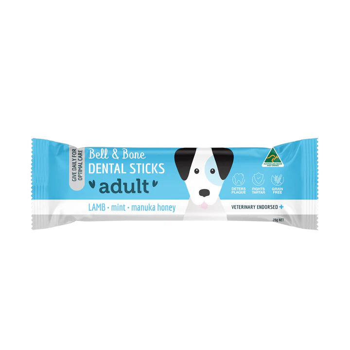 Bell and Bone Dental Sticks- Lamb