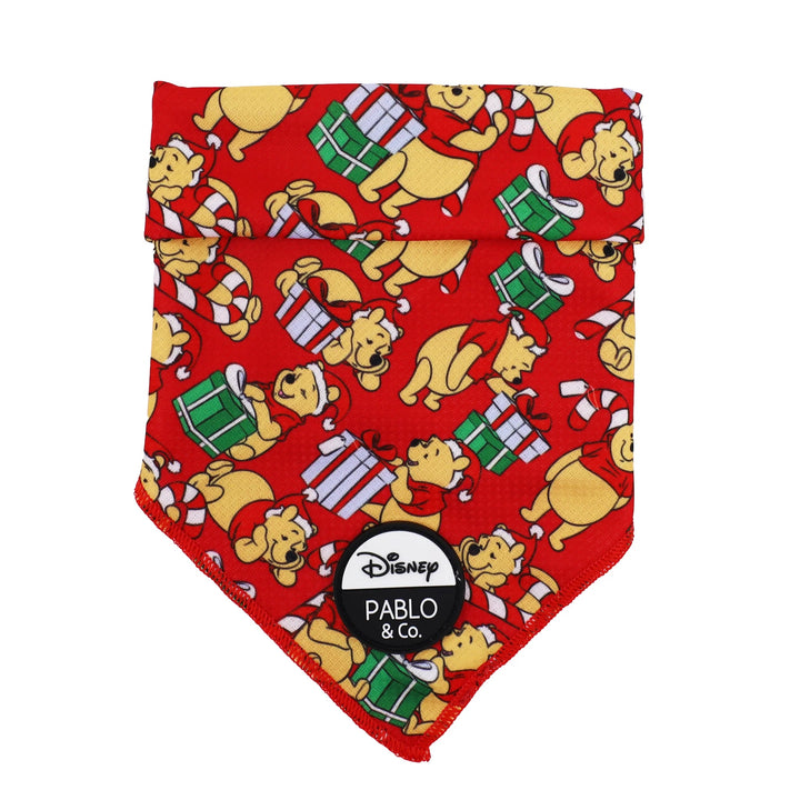 Winnie the Pooh Christmas: Dog Bandana- Large