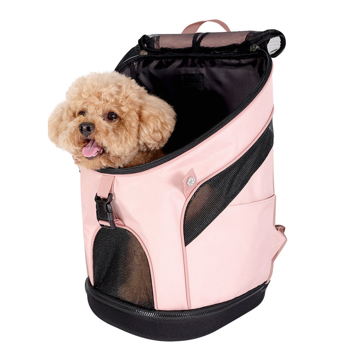 Ibiyaya Ultralight Backpack Pet Carrier - Coral Pink