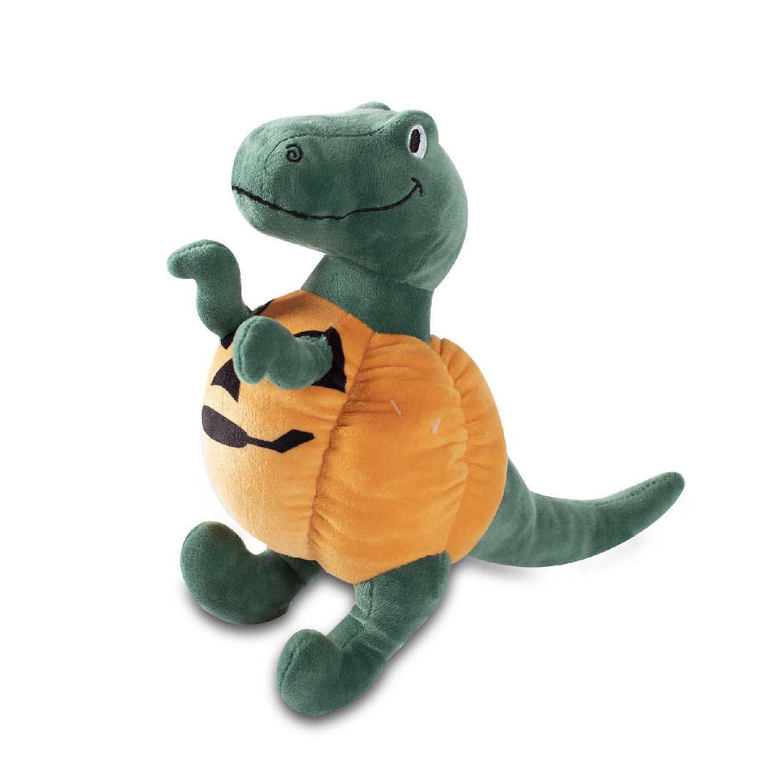 Fringe Studio Dino Dog Toy - Halloween Rex-O-Lantern