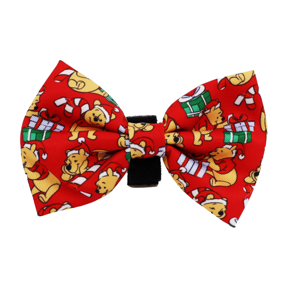 Winnie the Pooh Christmas: Bowtie- Medium