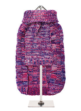 Pink Chunky Knitted Sweater- Large