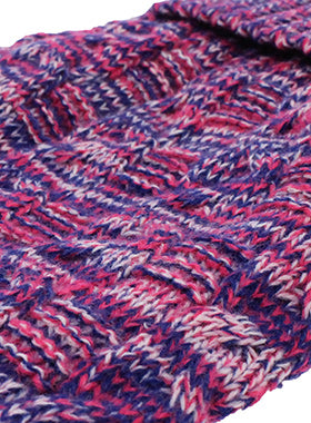Pink Chunky Knitted Sweater- Large