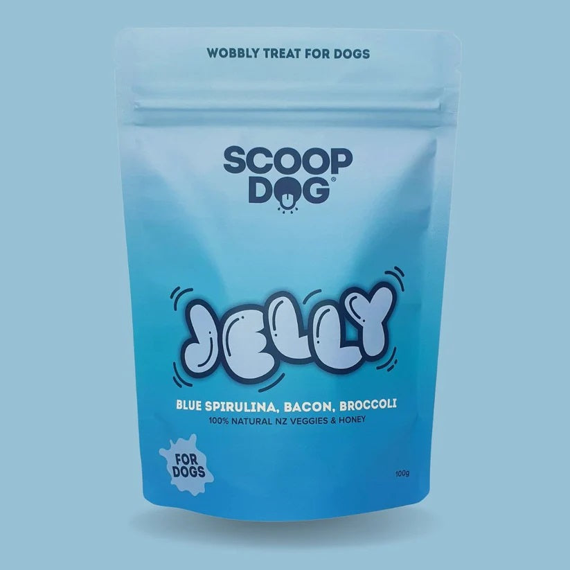 Scoop Dog- Blue Spirulina Jelly