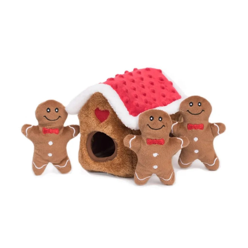 Holiday Zippy Burrow  Gingerbread House