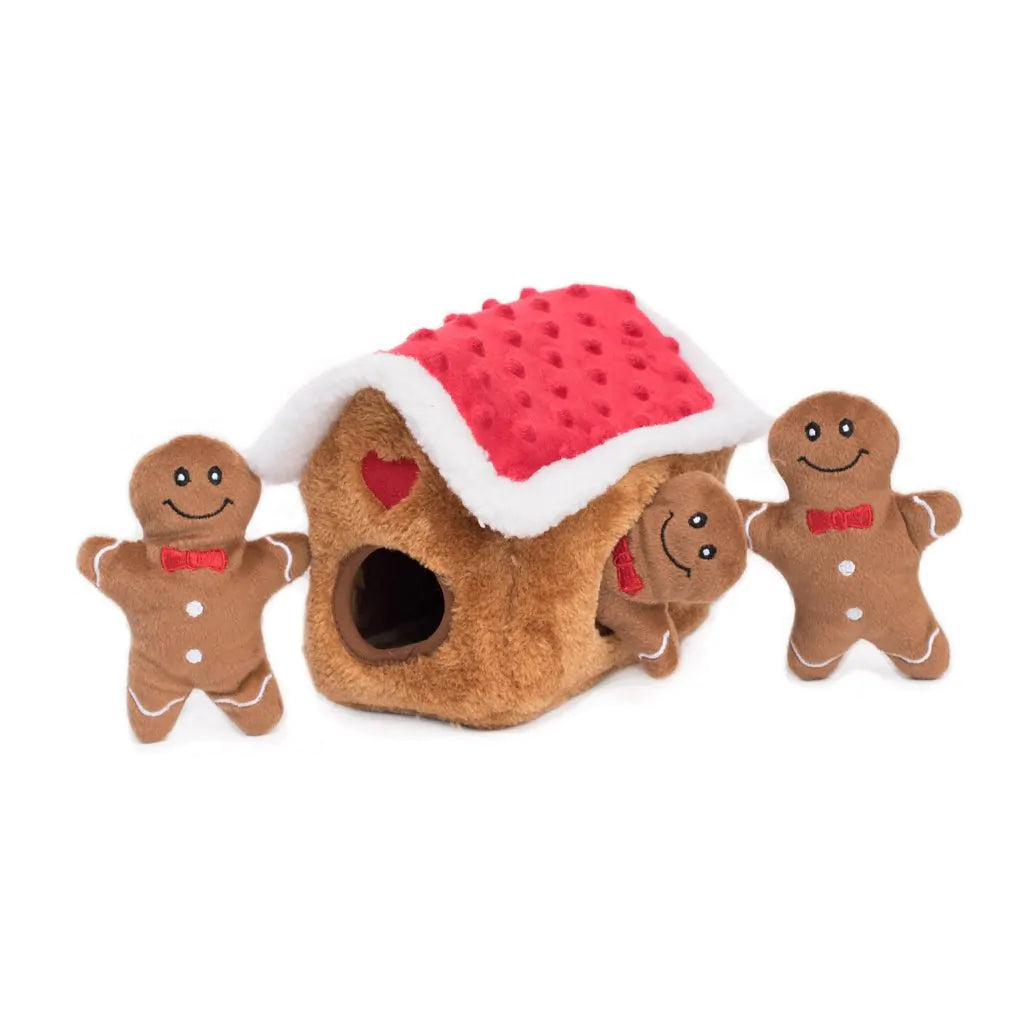 Holiday Zippy Burrow  Gingerbread House