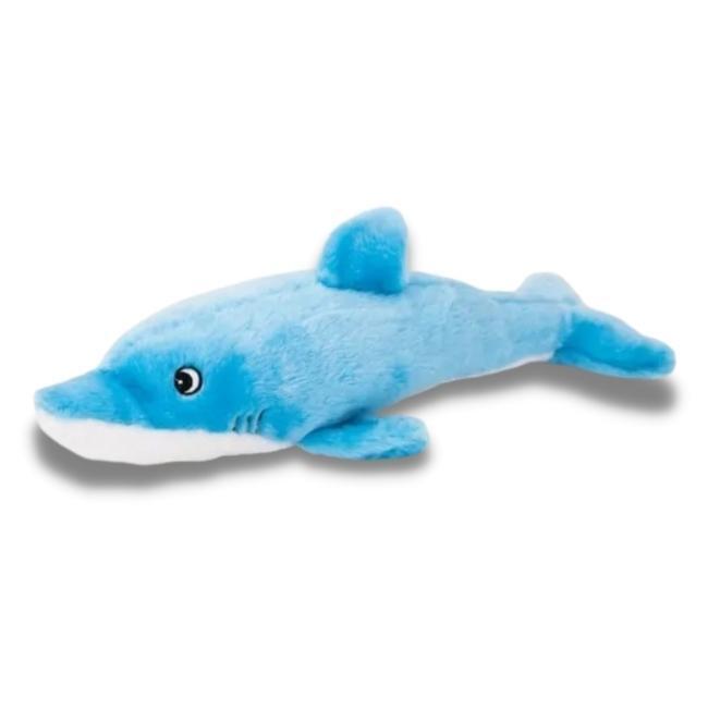 Zippy Paws Jigglerz Dog Toy - Blue Dolphin