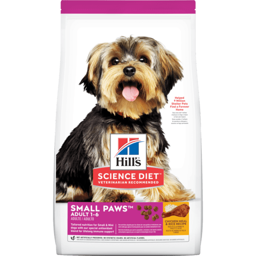 Hill's Science Diet Adult Small Paws Dry Dog Food 1.5kg