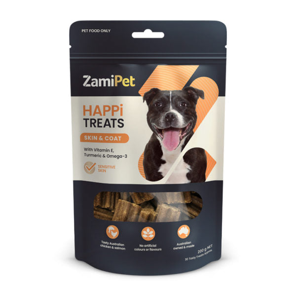 Zami Pet Happi Treats - Skin and Coat