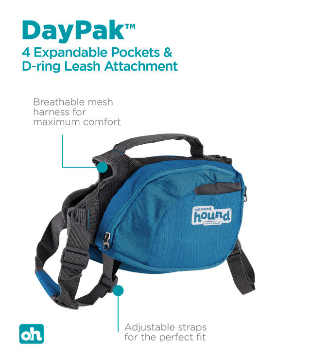 Outward Hound Daypak Blue Large