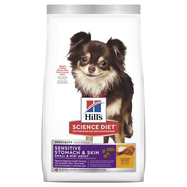 Hill's Science Diet Adult Sensitive Stomach & Skin Small & Mini Dry Dog Food 1.81kg